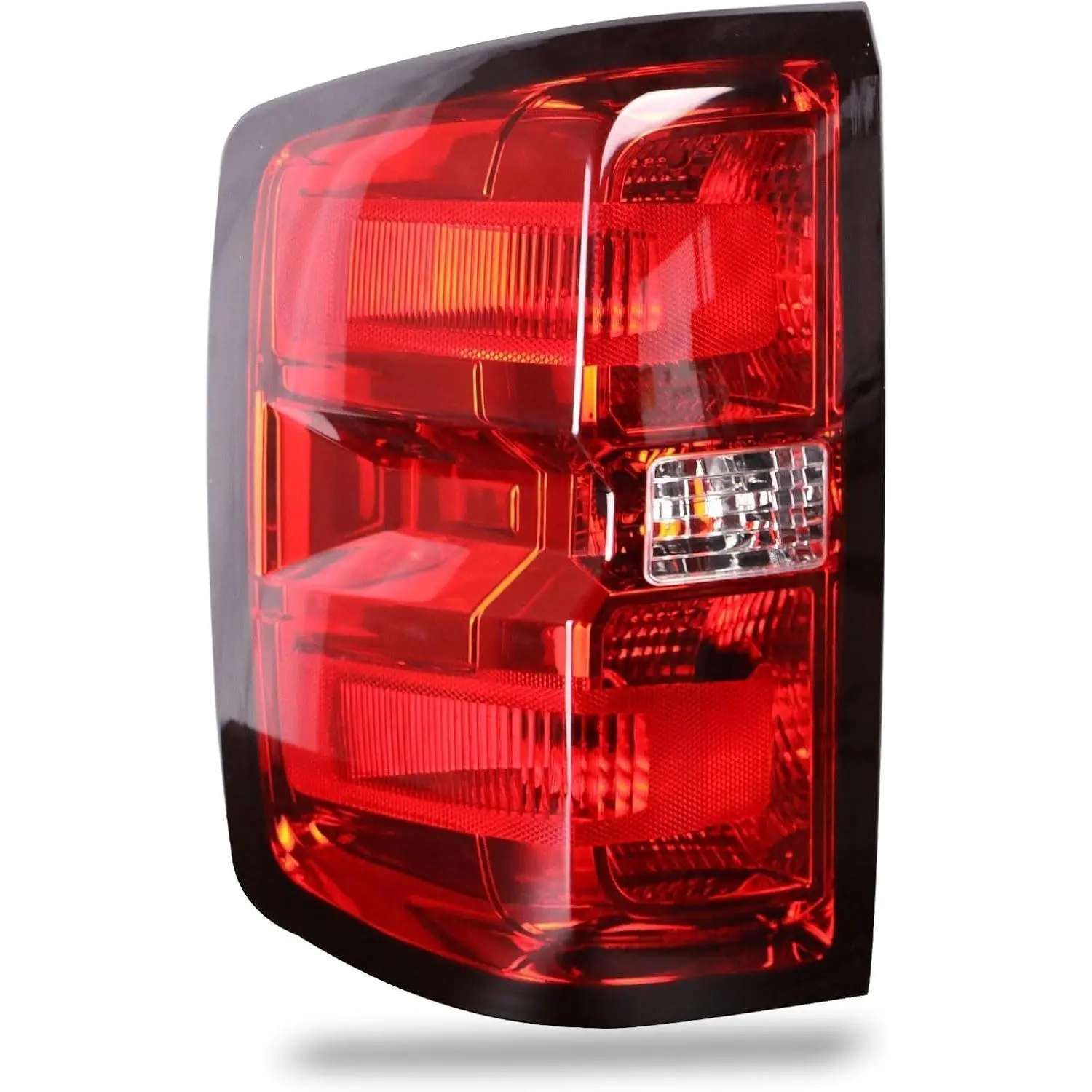 Tail Light Compatible With 2014-2019 Chevy Silverado 1500 Driver Side| Halogen,Silverado 1500 2500HD,GMC Sierra 3500HD,23431875,Left side taillight,Rear light