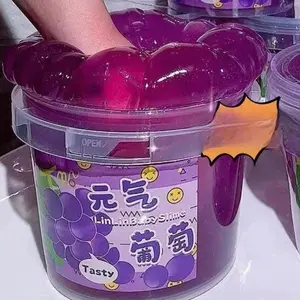 Milk Bucket Large Capacity Slime, Soft Jelly Fake Water Slime, Stress Relief Toy, Hand Kneading Toy for Kids and Adults
