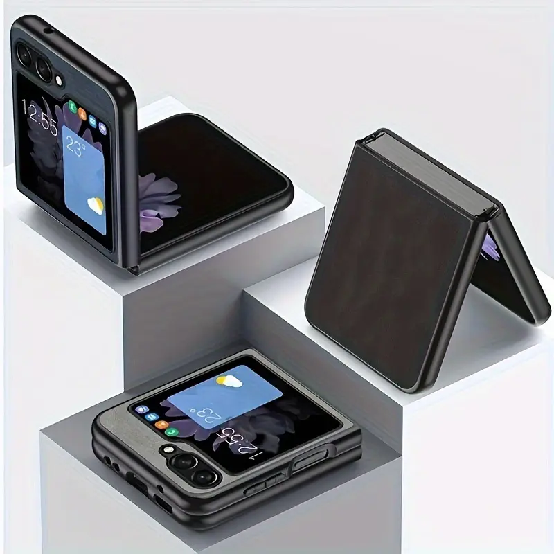 Compatible with Z Flip7/Z Flip6/Z Flip5/Z Flip4/Z Flip3  | Full Wrap Shockproof Flip Phone Case HNZ0413