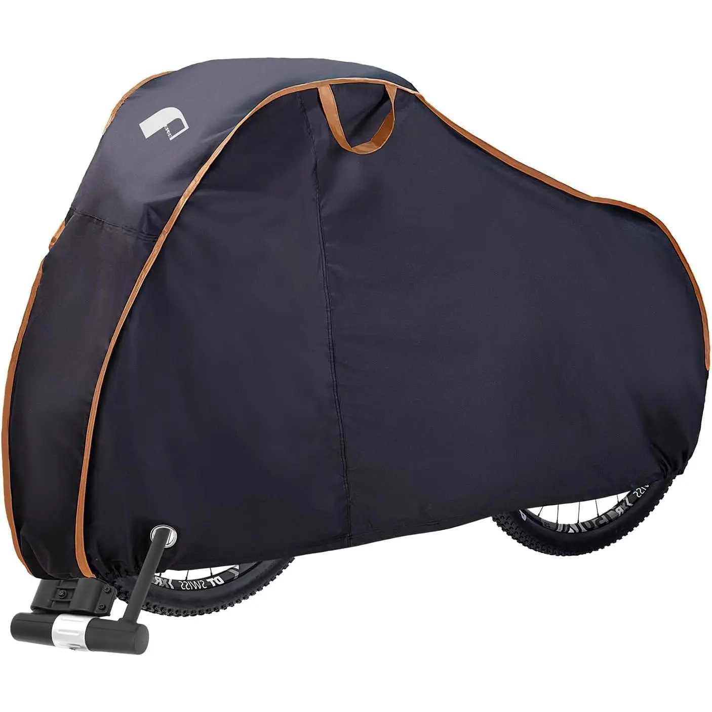 PALON Bike Cover, Bike Covers Outdoor Storage Waterproof 2 or 3 Bikes, Bicycle Cover with Lock Hole, Heavy Duty Outdoor Bike Cover Waterproof, Sun Protection, Electric Bike Covers, Ebike Cover
