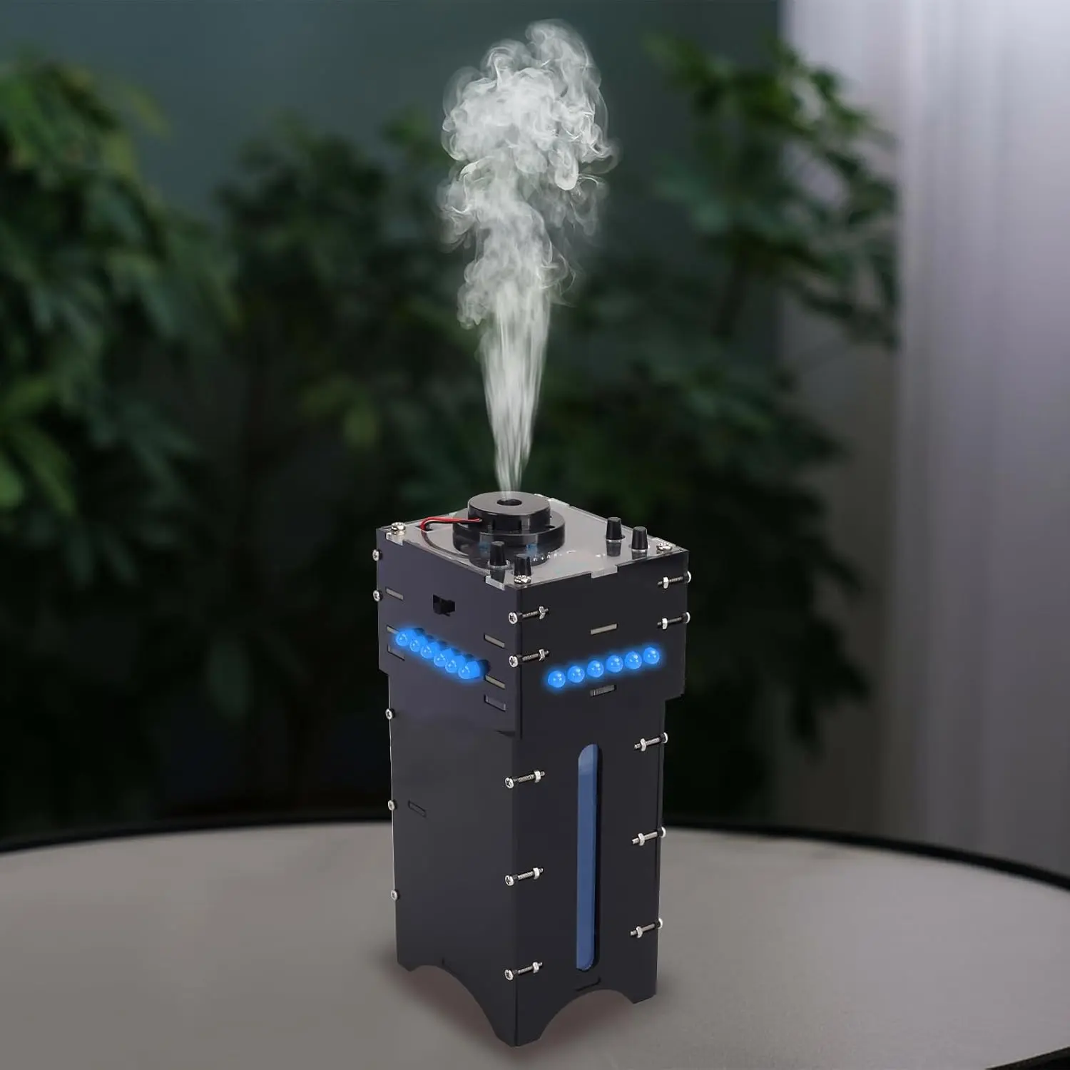 DIY Humidifier Soldering Kit for Learning Electronics - Circuit Board Practice Project with LED Light, Digital Display, and Time & Humidity Settings