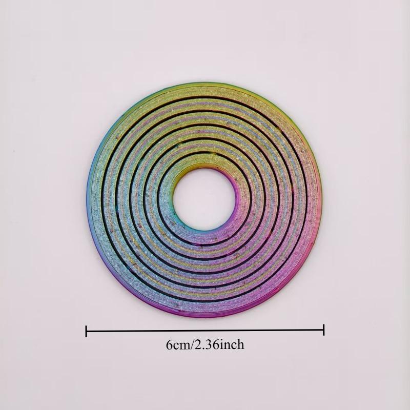 1/4 Fingertip Spinner Stress Relief Toy - 3D Printed Stress Relief Gadget, Suitable for Children and Adults, Available in Multiple Colors - Portable Stress Relief Assistant, Office Essential, Holiday Gift