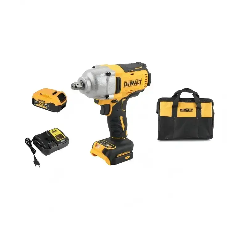 Heavy Duty DEWALT DCF900 Brushless Impact Wrench 20V Cordless 1/2" Square Drive 850Nm 6.0Ah Li-ion Multi-Speed Wrench for Tire Removal Mechanical Maintenance