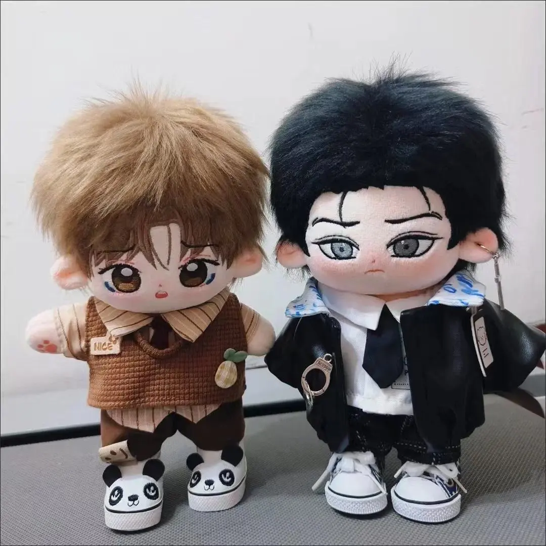 20cm BL Manhwa Jinx Kim Dan Joo Jaekyung Anime Figures Cosplay Dress Up Cotton Doll Kawaii Plush Toys Valentine's Day Gifts
