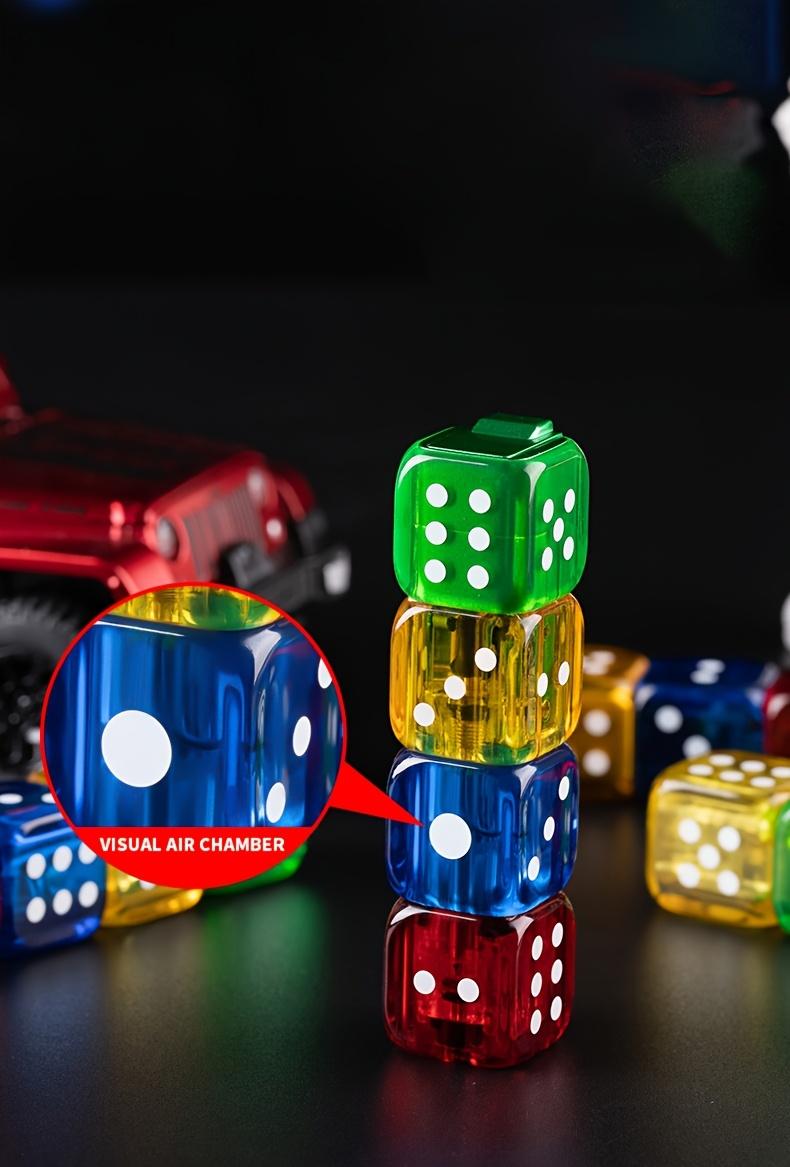 Windproof Liquid Gas Lighter - Refillable Windproof Lighter with Grip, Durable Plastic Construction, & Refillable - Ideal Christmas Gifts for Men & Women, Camping, BBQ, Emergency Use - Compatible