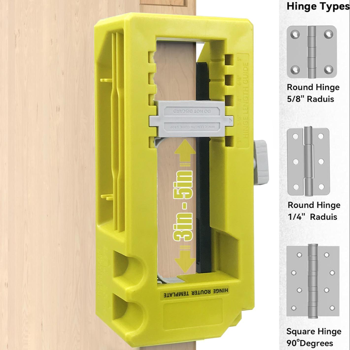 Hinge Door Lock Hole Positioner Kit Set, Hinge Door Lock Installation Kit, Mortiser Template Holder Orifice Locator, Door Hardware Tool Hinge Door Lock Hole Positioner Kit Set, Hinge Door Lock Installation Kit, Mortiser Template Holder Orifice Locator, Door Hardware Tool