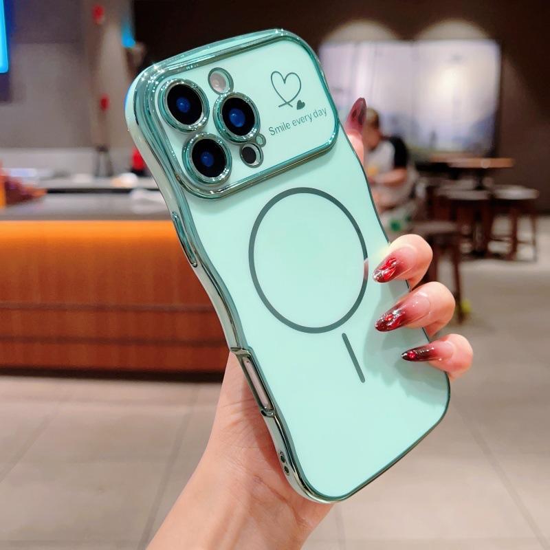 Magnetic Wireless Charge Cover Soft Cover Compatible with iPhone 16 ProMax/15/14/13/12 TPU Cover HN118