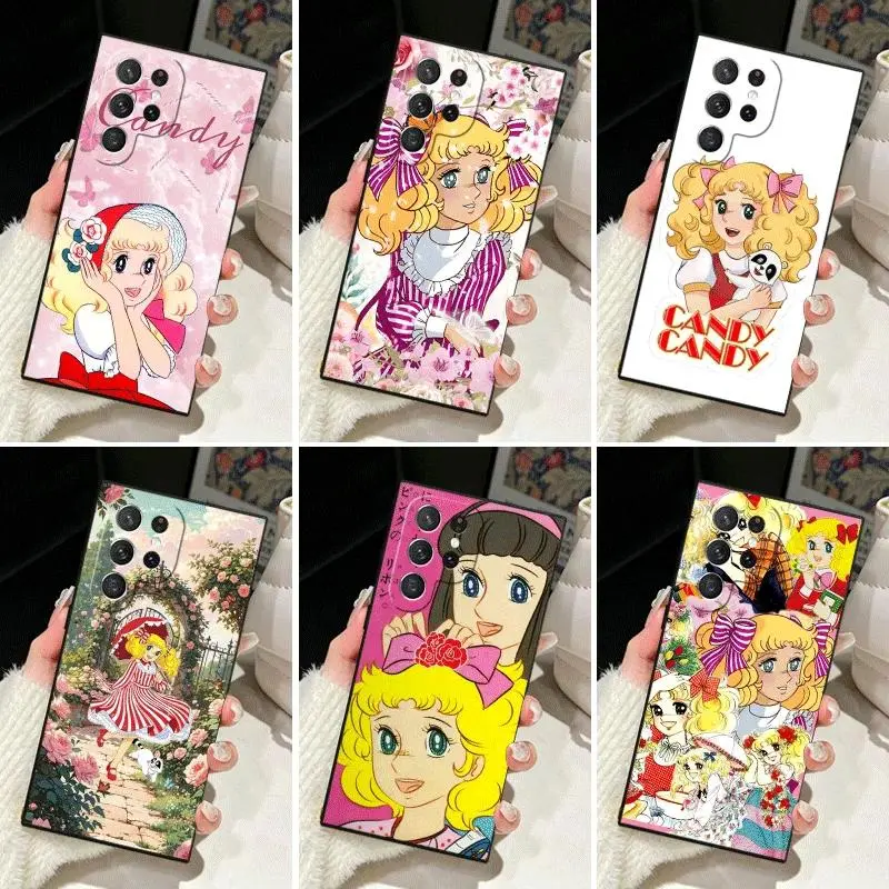Soft Silicone Anime Candy Shell Edge TPU Smartphone Case - Customized Cellphone Protector for Samsung Galaxy Series Devices, Compatible with S25, S26 Ultra, S24 FE, S23, S22 Plus, S21, A14, A15, A16, A35 Ultra, FE Plus