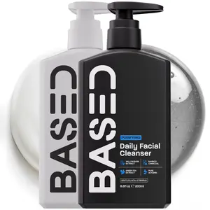 BASED Daily Skincare Duo |   Purifying Face Wash + Restoring Moisturizer |   Built For All Skin Types |   High-Performance Ingredients |   Hormone Safe - No Endocrine Disruptors