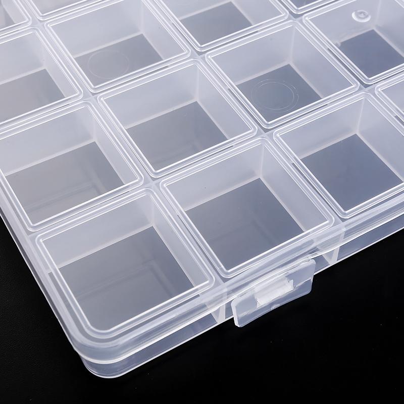 Transparent Storage Container Jewelry Box Clear Plastic Organizer Box Empty Earring Storage Organizer Display Case for Beads Transparent Storage Container Jewelry Box Clear Plastic Organizer Box Empty Earring Storage Organizer Display Case for Beads