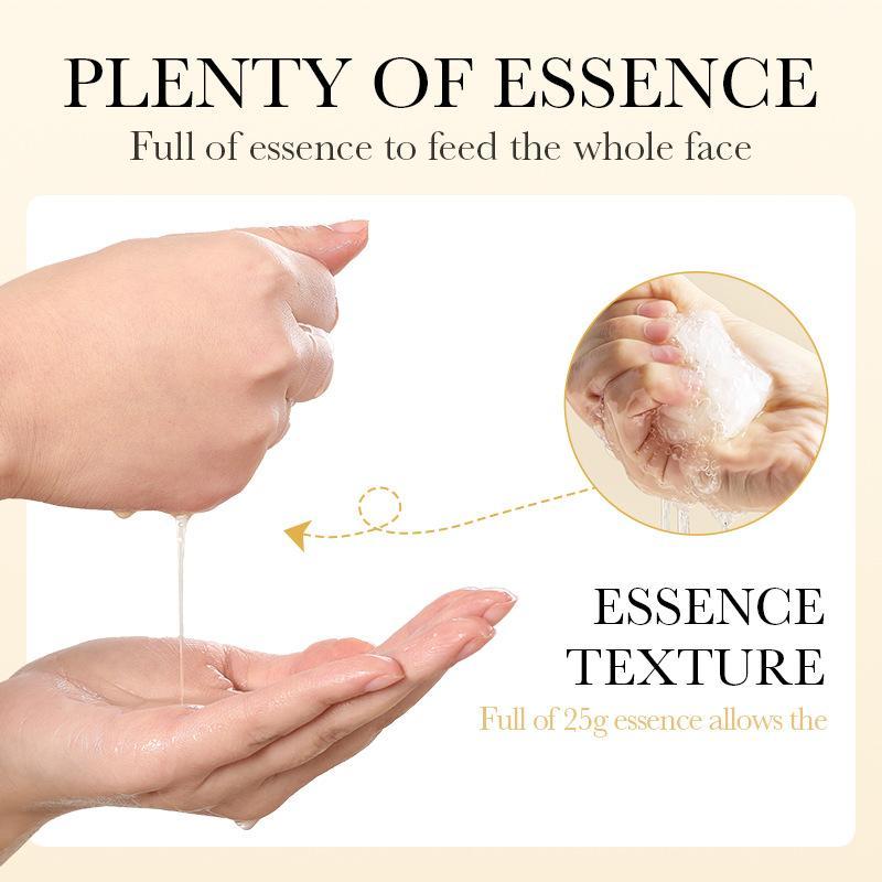 Plant & Fruit Essence Facial Firming Mask, 24pcs/set Moisturizing & Nourishing Cold Compress Mask for Women, Valentine's Day Gift