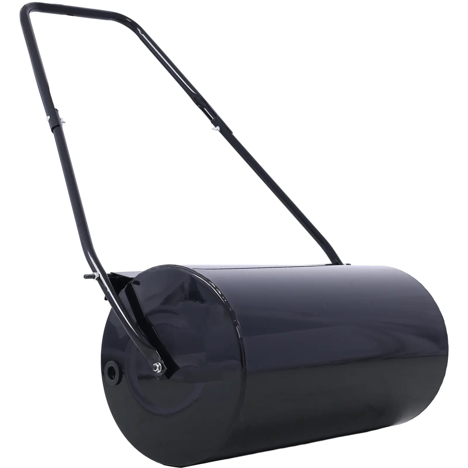 ARCH Lawn Roller Push Tow Behind Water Sand Filled Steel Yard Sod Roller 13 Gallon for Garden Backyard Lawn Care Leveling Compacting Tool Black, Black Color Options, Steel Material, Product Dimensions: 12.50 W x 23.50 D x 42.50 H in,sohochic