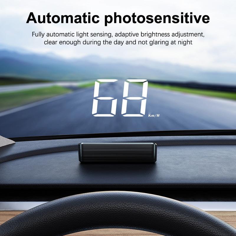 Car Speedometer HUD GPS Head Up Display Digital Speed Meter Windshield Projector For Vehicles Auto Electronics Accessories smart summer gear