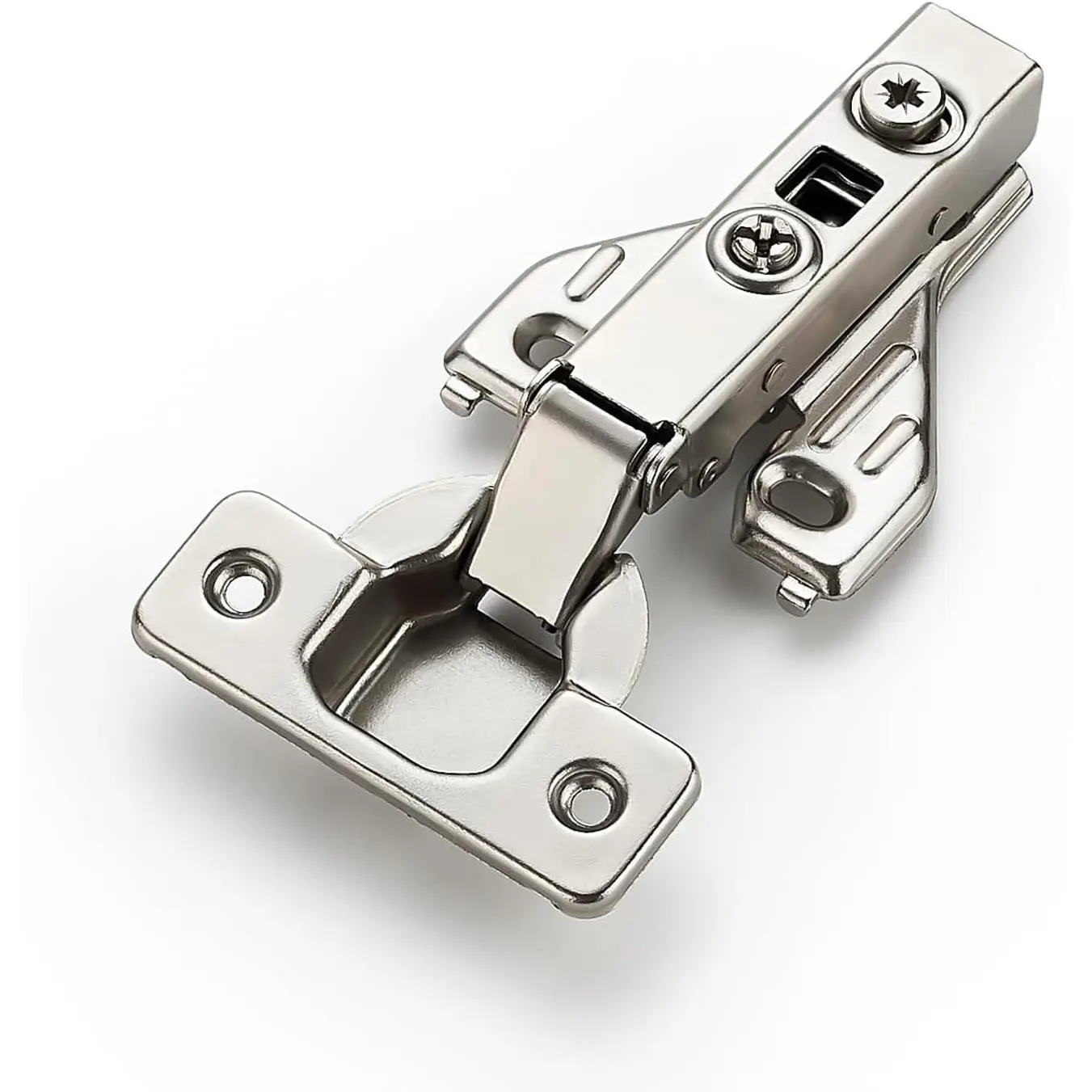 105 Degree Full Overlay Soft Close Concealed Kitchen Cabinet Hinges, 4 Packs (2 Pairs), Adjustable, Strong Load-Bearing, for Face Frame CabinetGift