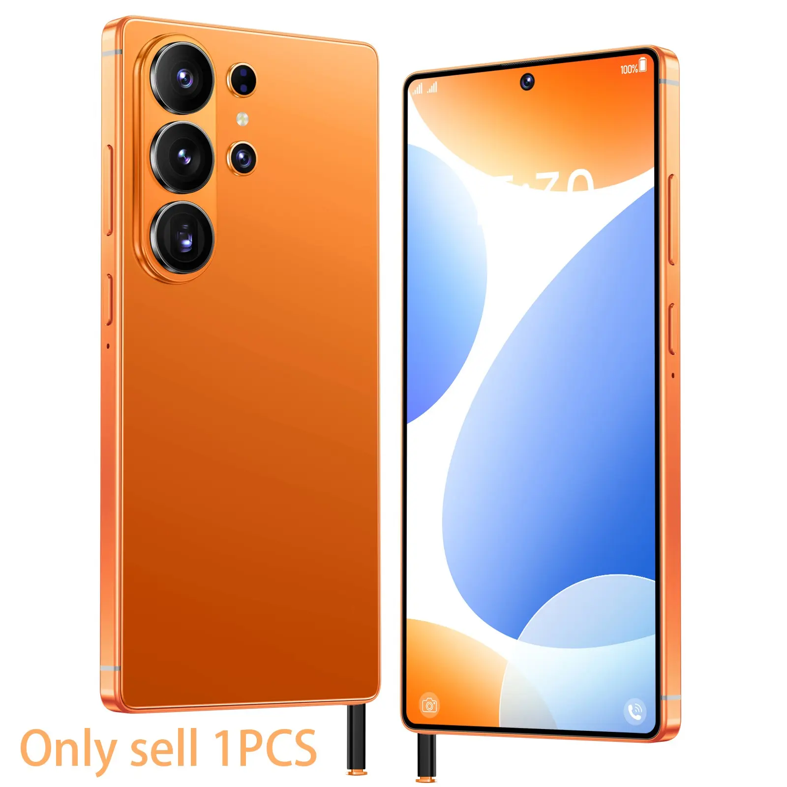 Android 10 Large Screen Handwriting Phone, 6.75 Inch 3+64GB Dual Sim, Expandable Memory, Seniors Students Backup Smartphone