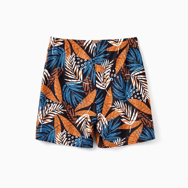PatPat Family Matching Tropical Swim Trunks or Hanging Strap Hollowing One piece Swimsuit