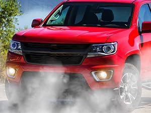 Nilight 2015 2016 2017 2018 2019 2020 Chevy Colorado Fog Light Assembly 5202 Bulbs Clear Lens