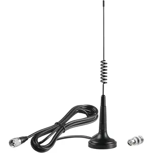 Long Range 27MHz Magnetic Base CB Radio Antenna with PL-259 BNC Male Connector for Mobile/Car Radio Cobra Midland Uniden Maxon President Vehicle Car Truck Mobile Handheld CB Radio Shack, Eifagur