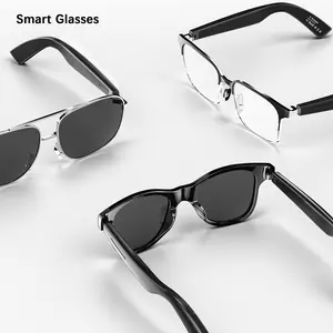 Ai Smart Glasses with Bluetooth-compatible Calling, Real-Time Translation, UV Protection, Interchangeable Frames, Ideal for Driving, Travel, Daily Use