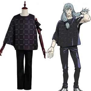 Anime Jujutsu Kaisen Mahito Cosplay Costume Pants Top Halloween Carnival Suit
