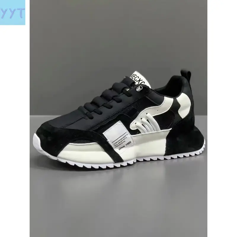 YYT1 Men's Sporty Casual Height Booster Sneakers - Comfortable Fit, Versatile All-Season Outdoor Wear, Plus Male Size Options, Suitable for Fitness Use, Height Boosters