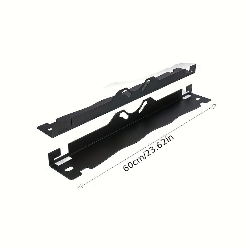 Pair of Wheel Alignment Tools – Heavy-Duty Toe-In Positioning Plates with Hanging Holes for Easy Wall Storage, Upgraded Design in Black/Silver