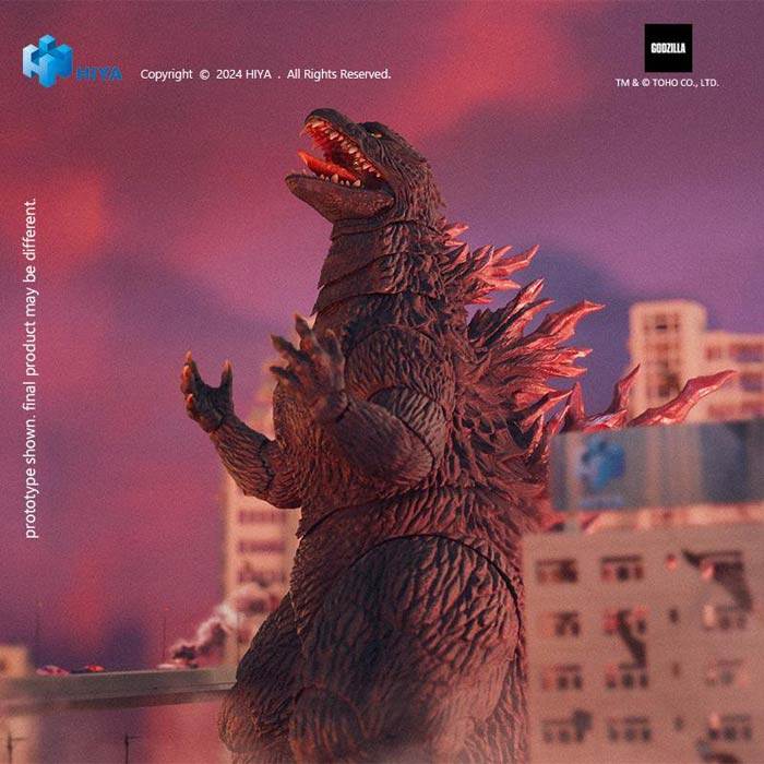 In Stock HIYA GODZILLA 1999 EXQUISITE BASIC Movable Model Toys GODZILLA 2000
