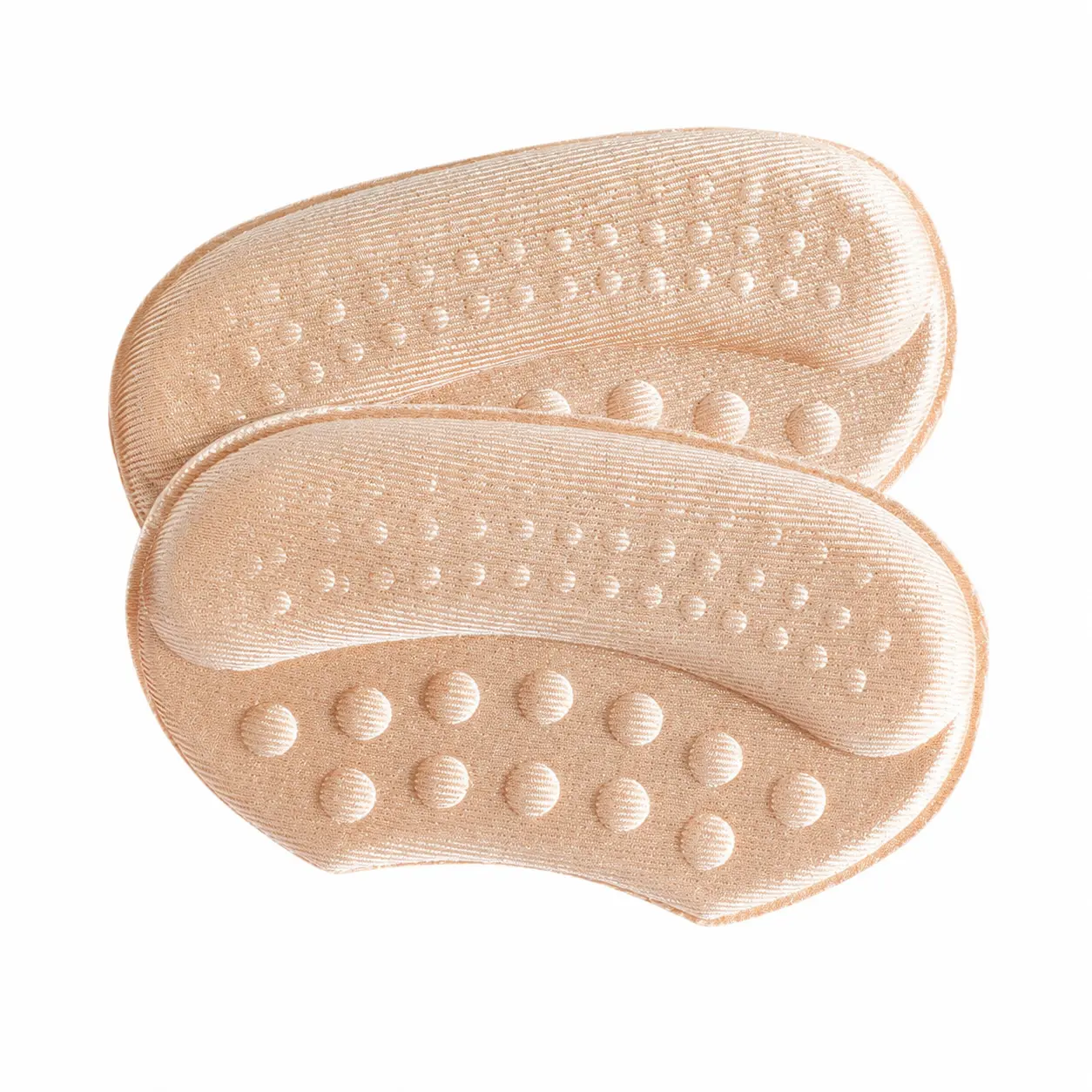 4-Piece Heel Protector Set for Women – Soft Silicone Cushion Pads to Prevent Slippage, Reduce Friction, and Extend Shoe Life; Fits Most High Heels, Flats, and Sneakers with Universal Adhesive Design