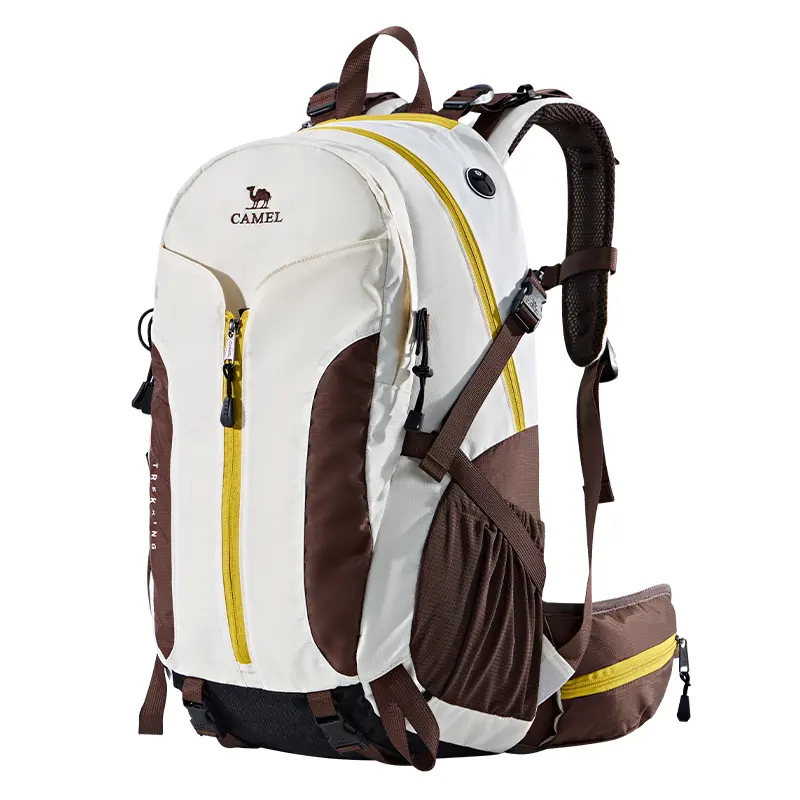 CAMEL 41L Casual Unisex Outdoor Backpack – Multi-Color Fabric