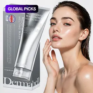 Dermabell Collagen Peel Off Face Mask 70g, Overnight Sleeping Mask, Hydrating & Moisturizing Gel Mask, Gentle Skin Repair, Oil Control for Dry, Dull & Tired Skin, Glow Boosting Facial Mask, For Men Women, Hydrogel Face Masks