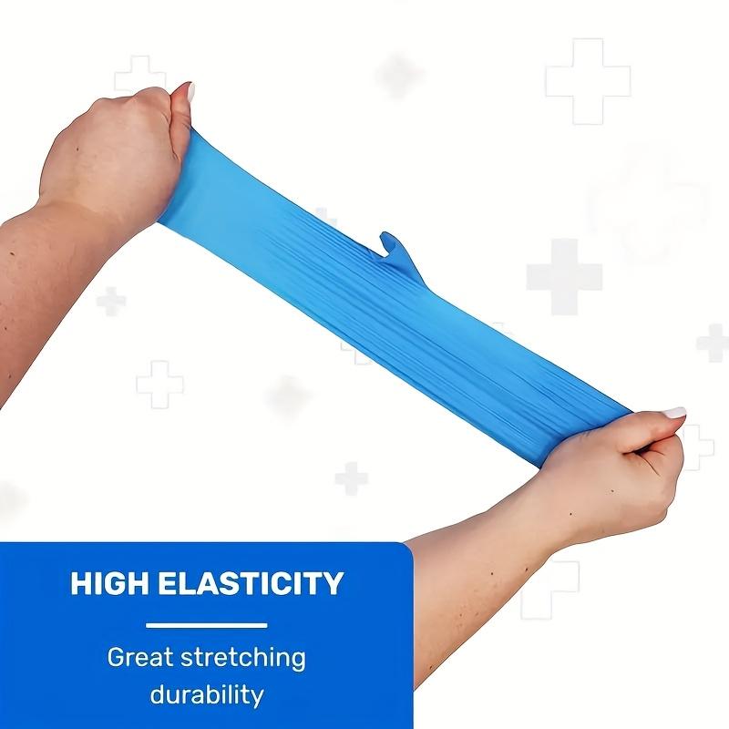 Nitrile Gloves 100pcs, Black/Blue/White/Pink Nitrile Disposable Gloves, Flexible and Snug Fit, Chemical Resistant, Latex-Free Formula, Designed for Maintenance Teams, Suitable for Household Cleaning, Tattooing, Spray Painting, Car Washing,Home Essentials