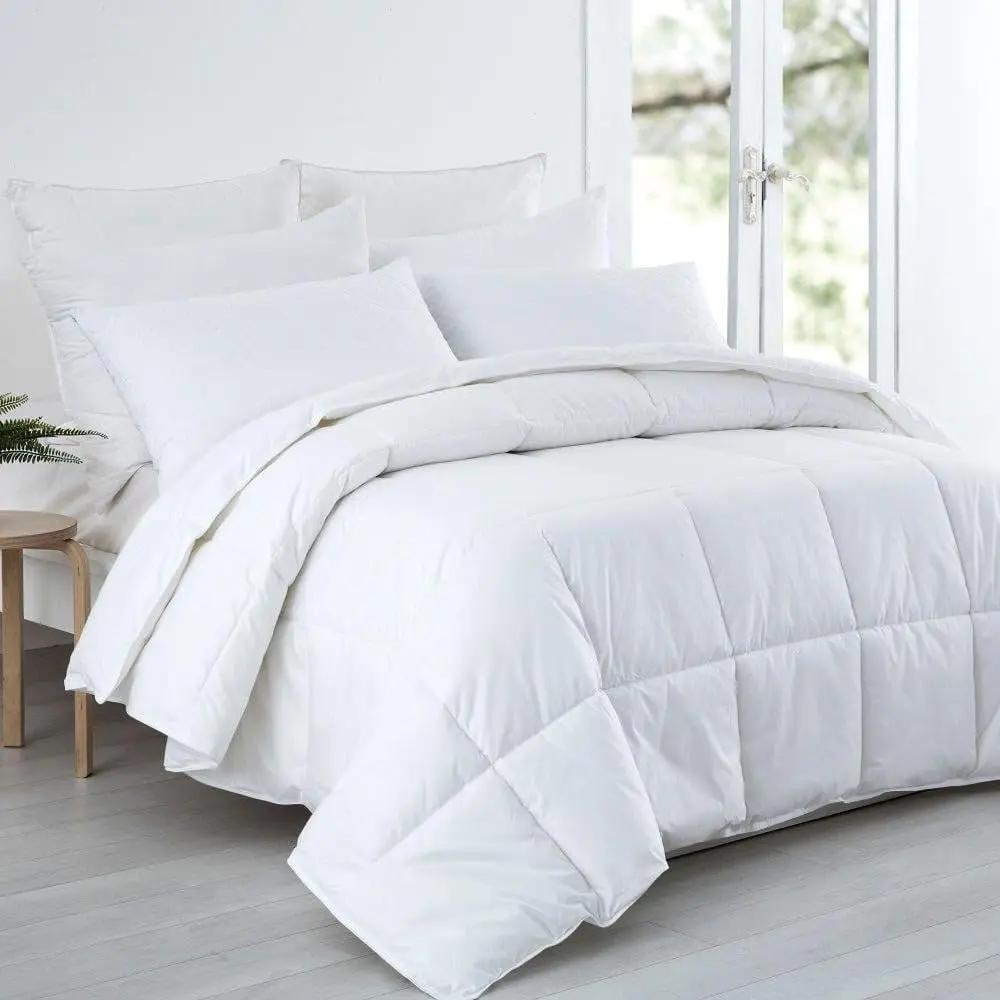 Comforter  Size -   Down Alternative -  Soft Microfiber - White, 88" x 88"