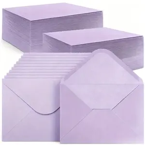 30 pieces, premium lavender purple wedding card envelopes, 3 sizes to choose from, suitable for weddings, parties, Mother's Day, birthday parties, Christmas and anniversaries, perfect for office, school and home use