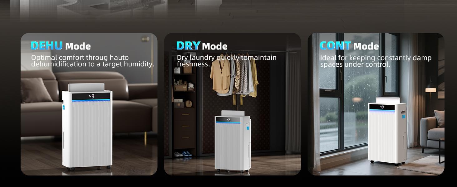 KeepGlad 4,500 Sq.Ft 2025 Energy Star Max 80 Pint/Day Dehumidifier for Basement, Bedroom, Home, Bathroom, Smart Compressor Dehumidifier with Drain Hose, Intelligent Humidistat-- Bery1