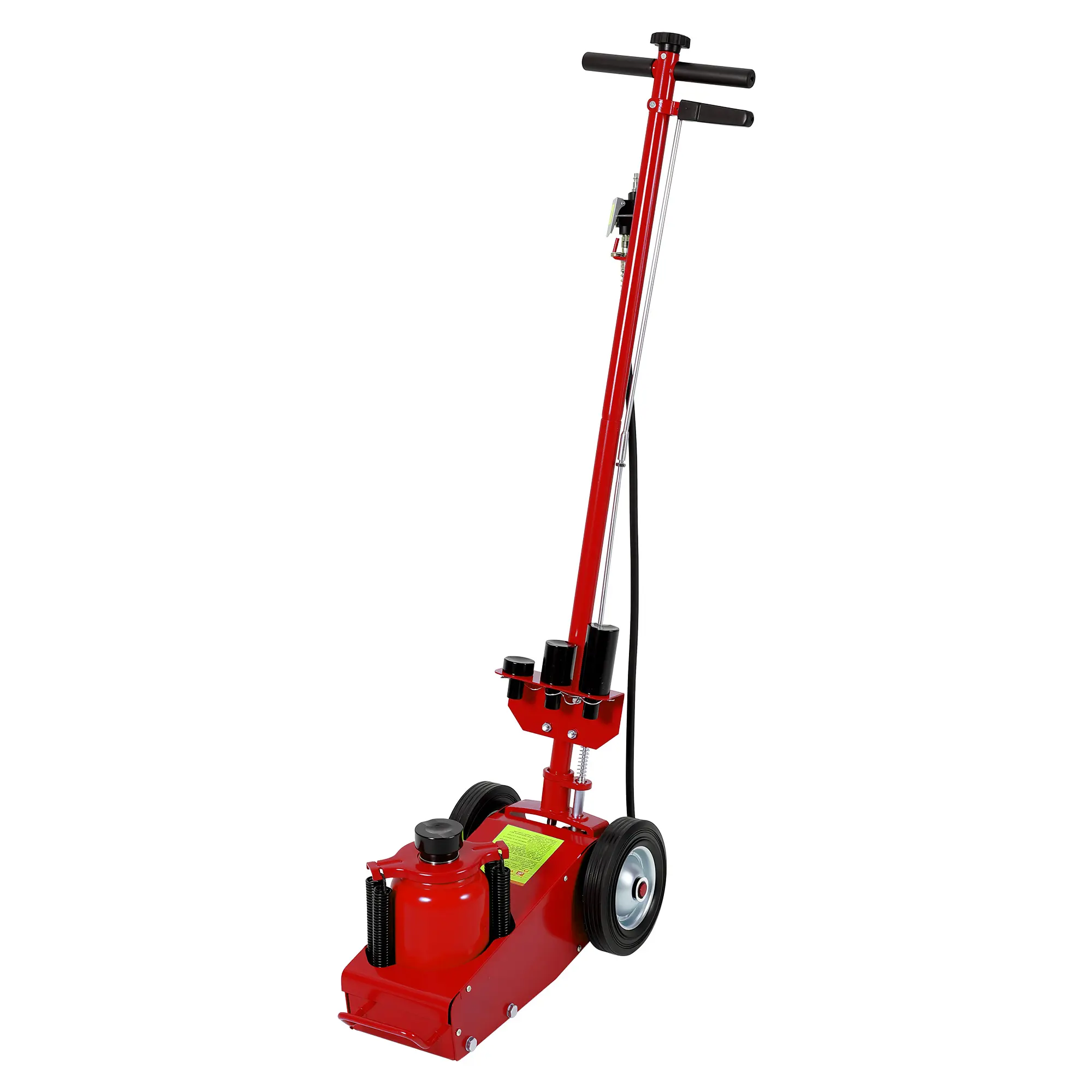 35 Ton Low Profile Air Hydraulic Floor Jack, Heavy Duty Air & Hydraulic Dual Operation Truck Lift Jack, Industrial Automotive Repair Equipment for Garage Tool Sets