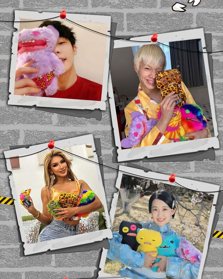 22cm Fuggler Funny Ugly Monster Plush – Soft Teeth Creature Doll, Underpants Series Style, Cute Cartoon Figure Toy for Kids Birthday Gifts