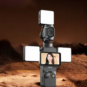 Portable Selfie Light, LED Portable Bi-color Fill Light, USB Rechargeable Clip-on Light for Phone, Ring Light 200mah Rechargeable Battery, for Selfie, Video, Cell Phone Light, Selfie Led Lights.