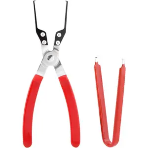 Relay Puller Pliers Relay and Fuse Remover Tool, Automotive Relay  Puller Tool, Automotive Tool Fuse Puller,    Terminal Wiper Remover(red)