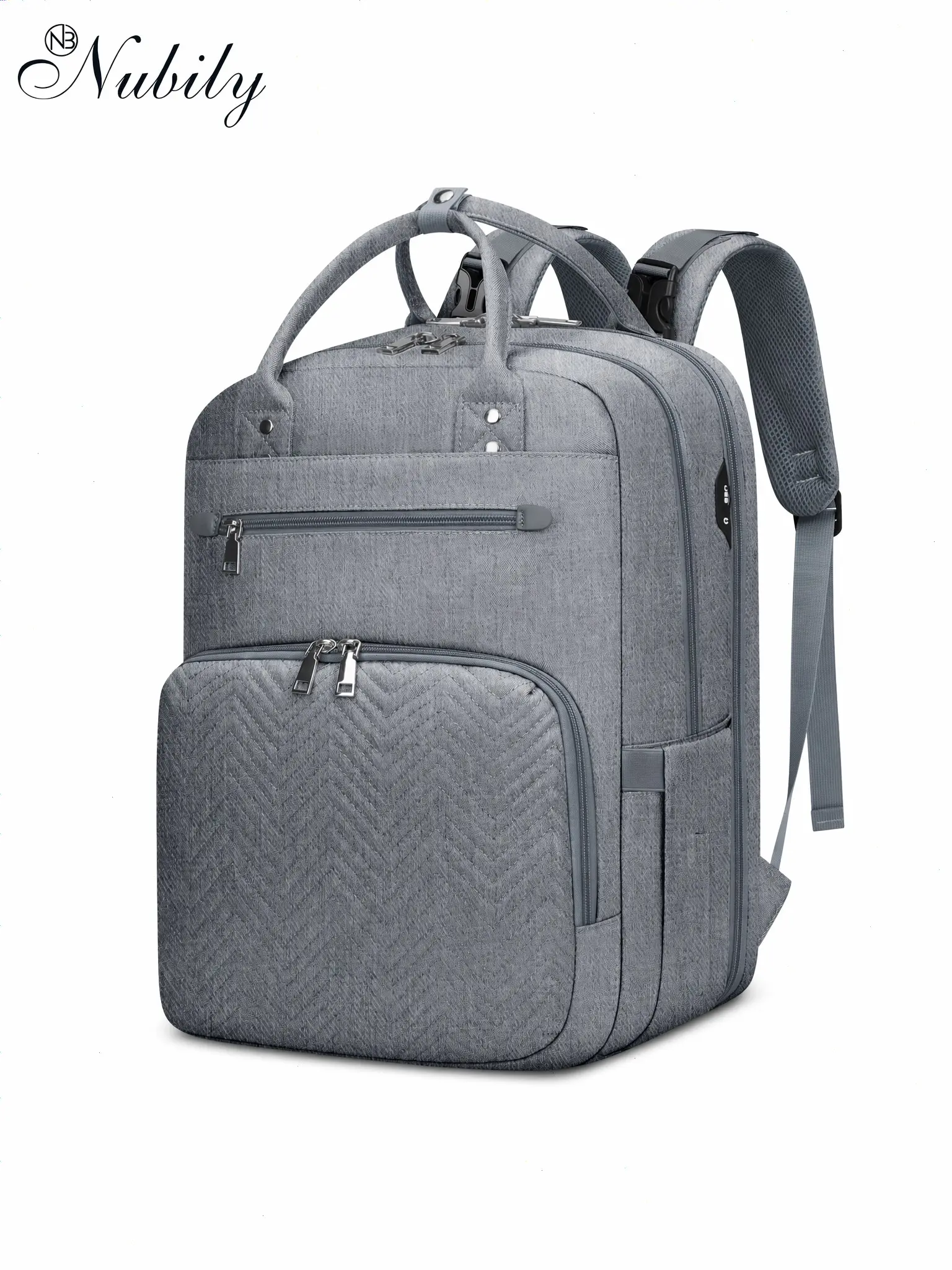 Changing Bags Backpack with Portable Changing Mat, Multifunction Nappy Changing Bags, Waterproof Diaper Bag, Large Nappy Bag for Mum