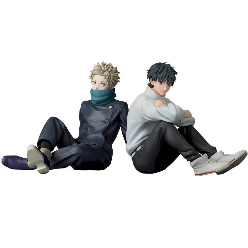 Anime JJK Figure Okkotsu Yuta Inumaki Toge Action Figure pvc Model Collection Desktop Decoration Inumaki Toge Toys Gift 2pcs