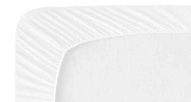 Crib Mattress Protector Sheets Fitted Waterproof Crib Mattress Pad Cover, Noiseless & Machine Wash 100% Absorbent Crib/Toddler Mattress Protector Sheet Quilted, White, 52" x 28"