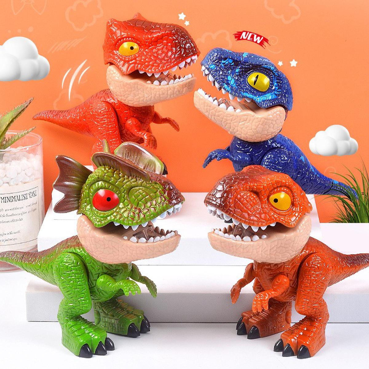 creative toy 5-in-1 set, detachable simulation dinosaur model toy