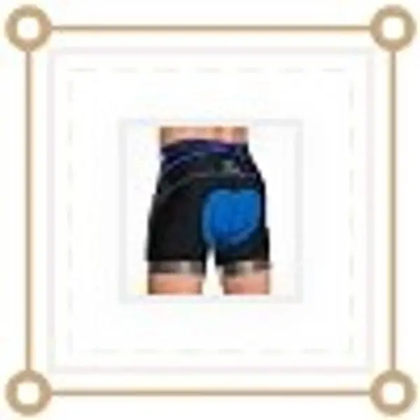 Men's 4D Padded Cycling Underwear with Anti-Slip Leg Grips - MTB Bike Shorts Liner for BikingGift