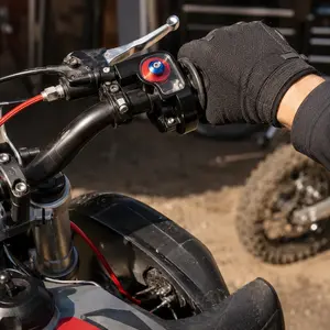 1pc Motorcycle Fast Rotating Throttle Device The Woven Material Throttle Cable Is Sturdy And Durable With Excellent Wear Resistance And Can Achieve Precise Speed Control Motorcycle Handlebar Accessories
