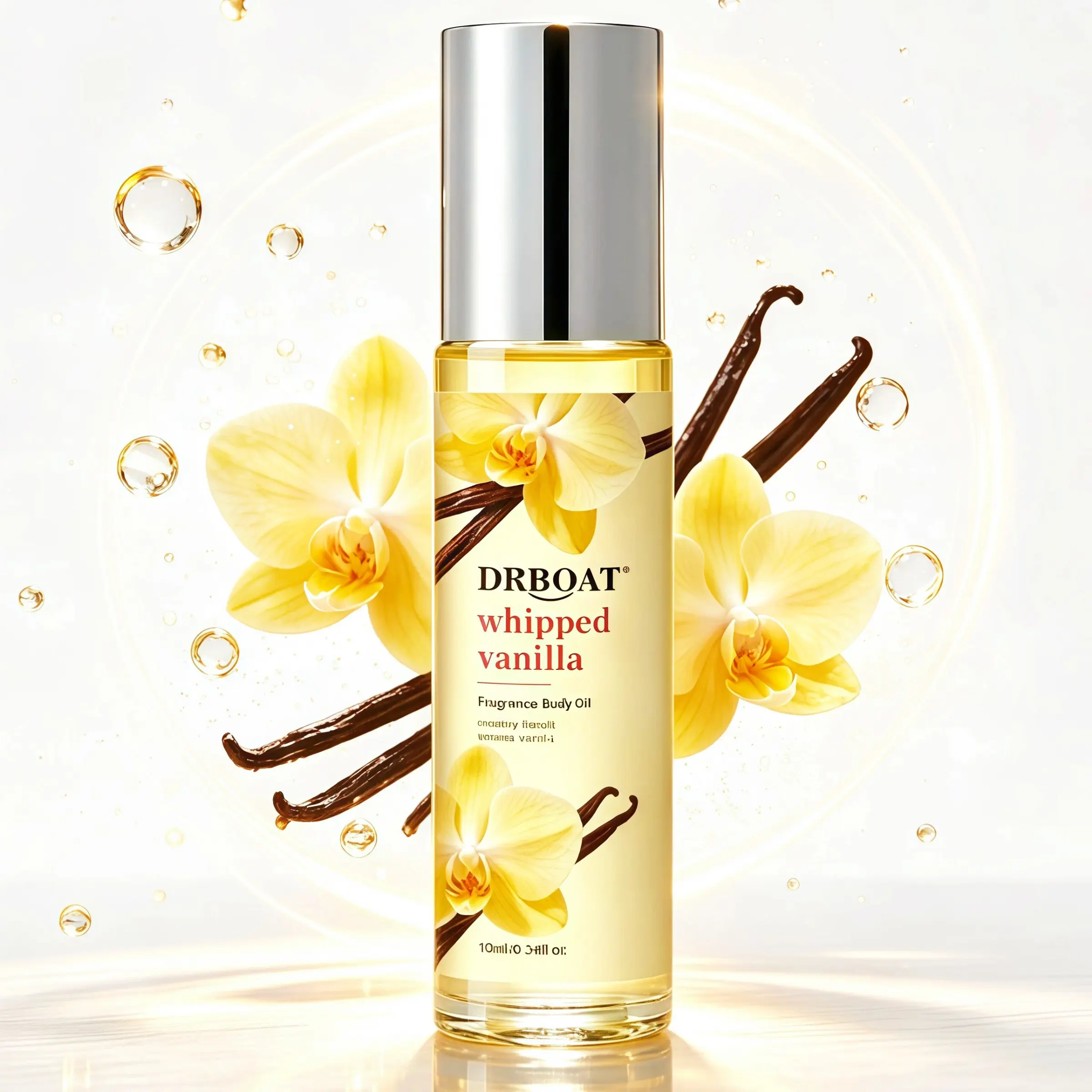 Vanilla Pheromone Oil 10ML - Roll-On Perfume for Women & Men, Austere Eau De Toilette, Dulcet Fragrance, Daily Use, Travel Friendly