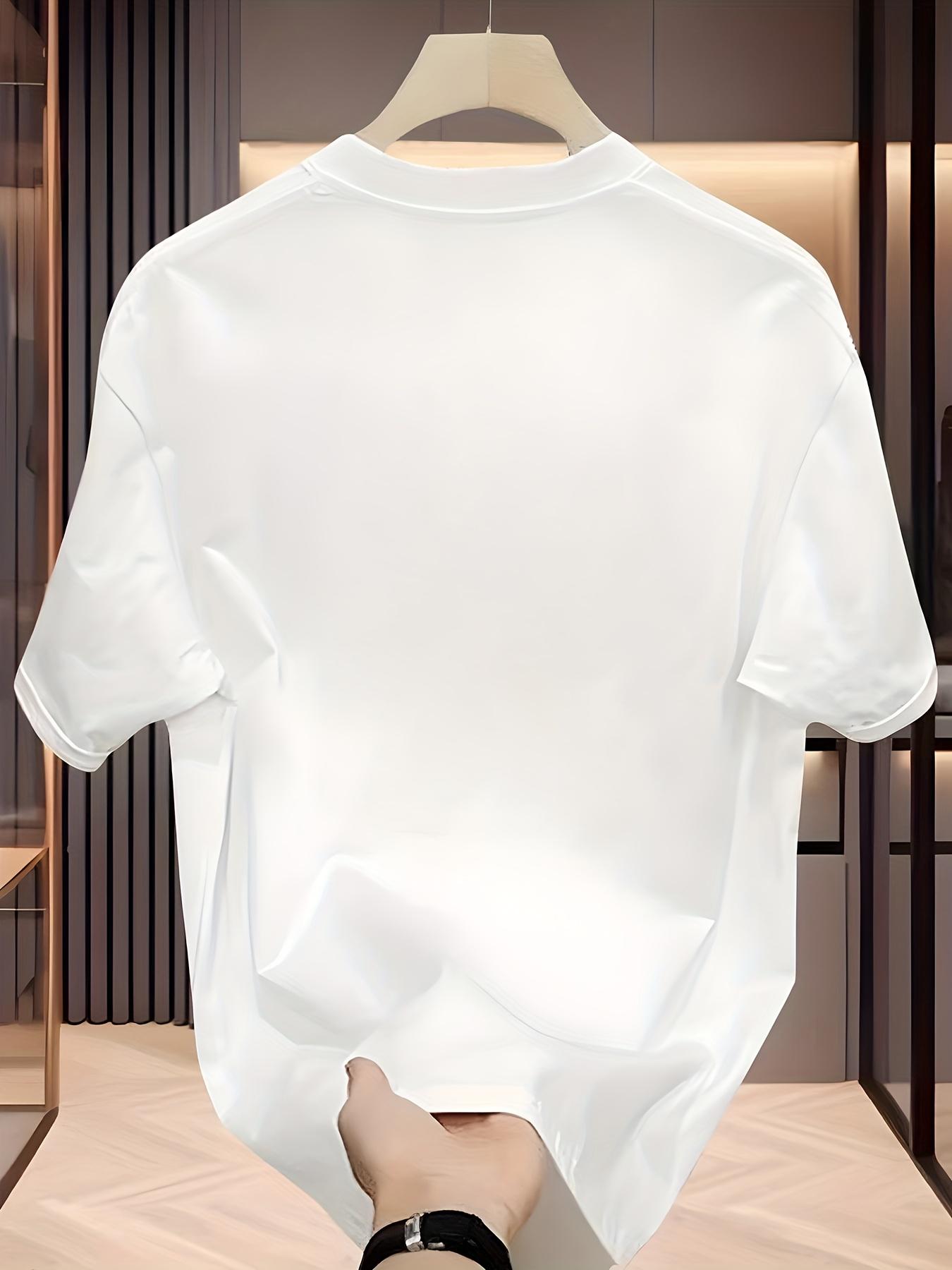 Boys' Casual Outdoor "MONEY" Pattern T-Shirt - Black Short-Sleeve T-Shirt with a Bold Money Print, Polyester, Machine Washable, Teen Boys' Clothing