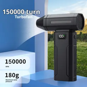 air blower  Brushless Turbo Jet Fan Blower 150000RPM Powerful Electric Air Blower Vacuum Dust Cleaner Portable Dust Cleaner Violent Fan