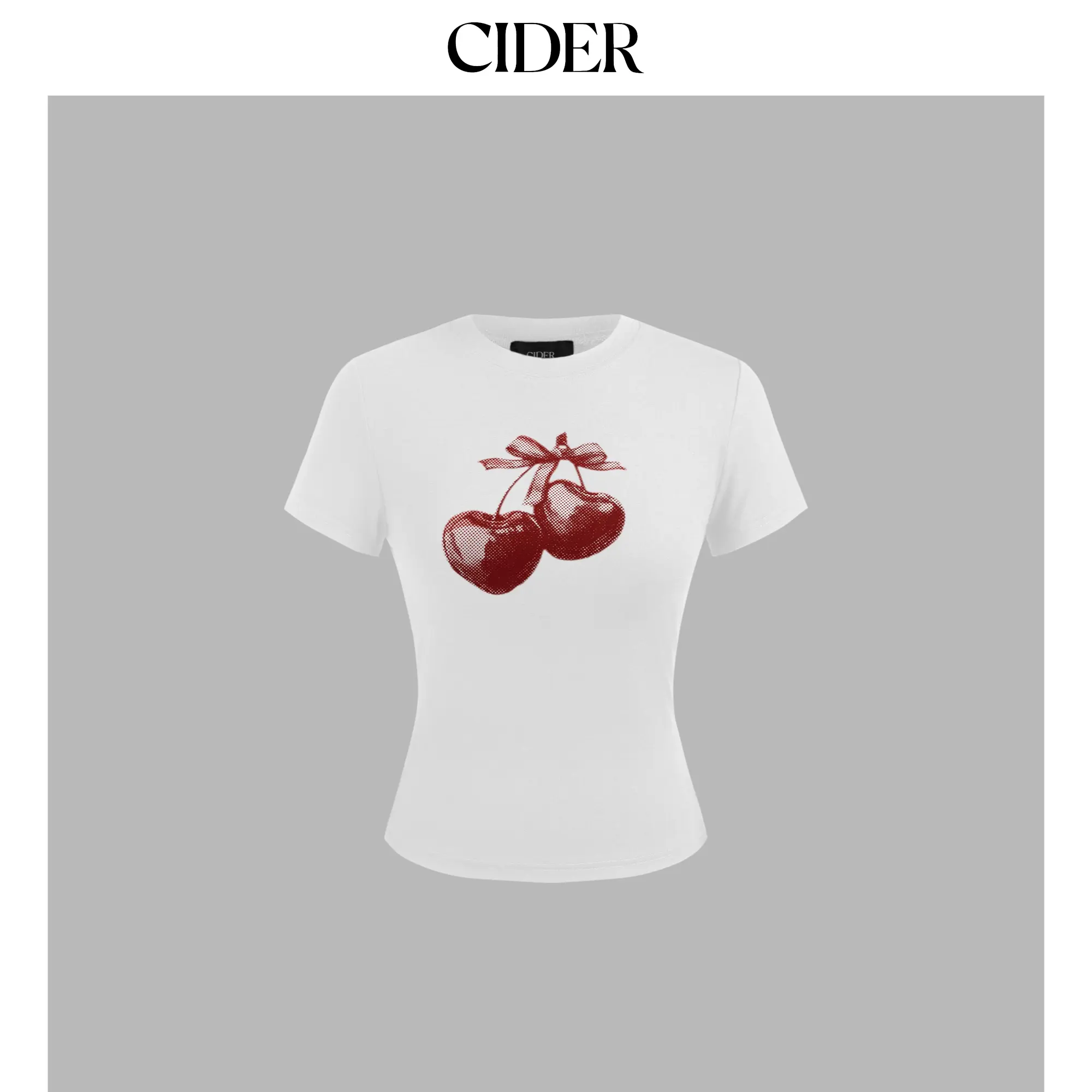 Cider Cherry Graphic Short Sleeve Tee Cider Cherry Graphic Short Sleeve Tee