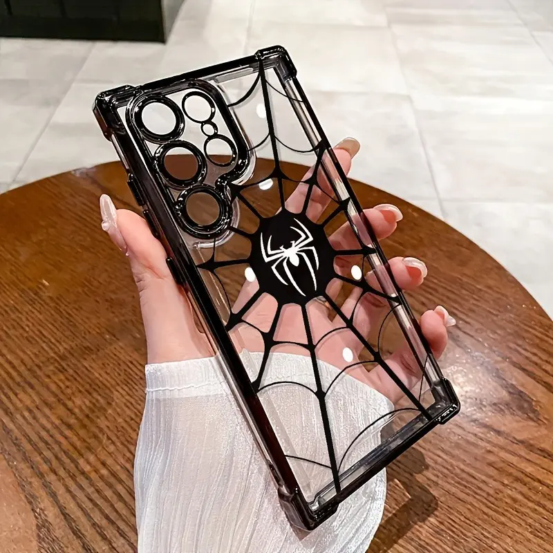 Spider high-quality protective phone case, suitable for Samsung Galaxy S25/S25 Plus/S25 Ultra/S24/S24 FE/S24 Plus/S24 Ultra/S23/S23/S23 Ultra/S22/S22/S22 Ultra/S21/S21 Pro/S21 Ultra/S20/S20 Plus/S20 Ultra,back to school,back to school haul