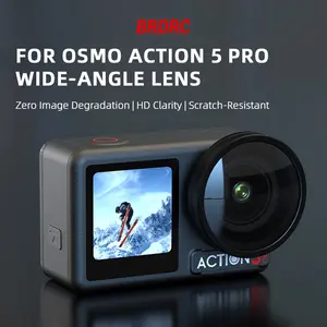 for Dji Osmo Action4/5 Pro Wide Angle Lens Filter, Extender Mirror for Enhanced Perspective, External Filter Accessory, Camera Accessories, Photography Equipment, Photography Gear